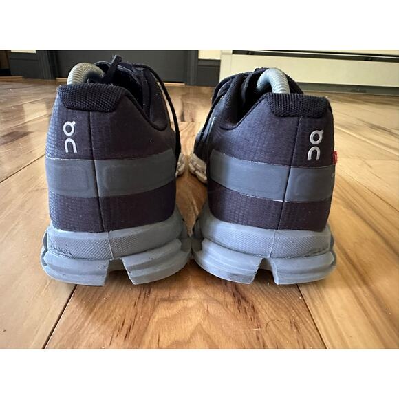 On Cloudflow Men's Black Asphalt Athletic Running Shoes Sneakers Size 9.5 - Picture 3 of 11